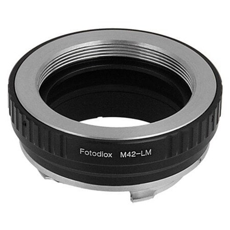 Fotodiox Lens Mount Adapter - M42 Type 2 Lens To Leica M Mount Rangefinder Camera Body M42-LM